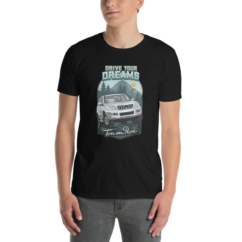Drive Your Dreams Tom van Pope - Softstyle T-shirt - Image 2