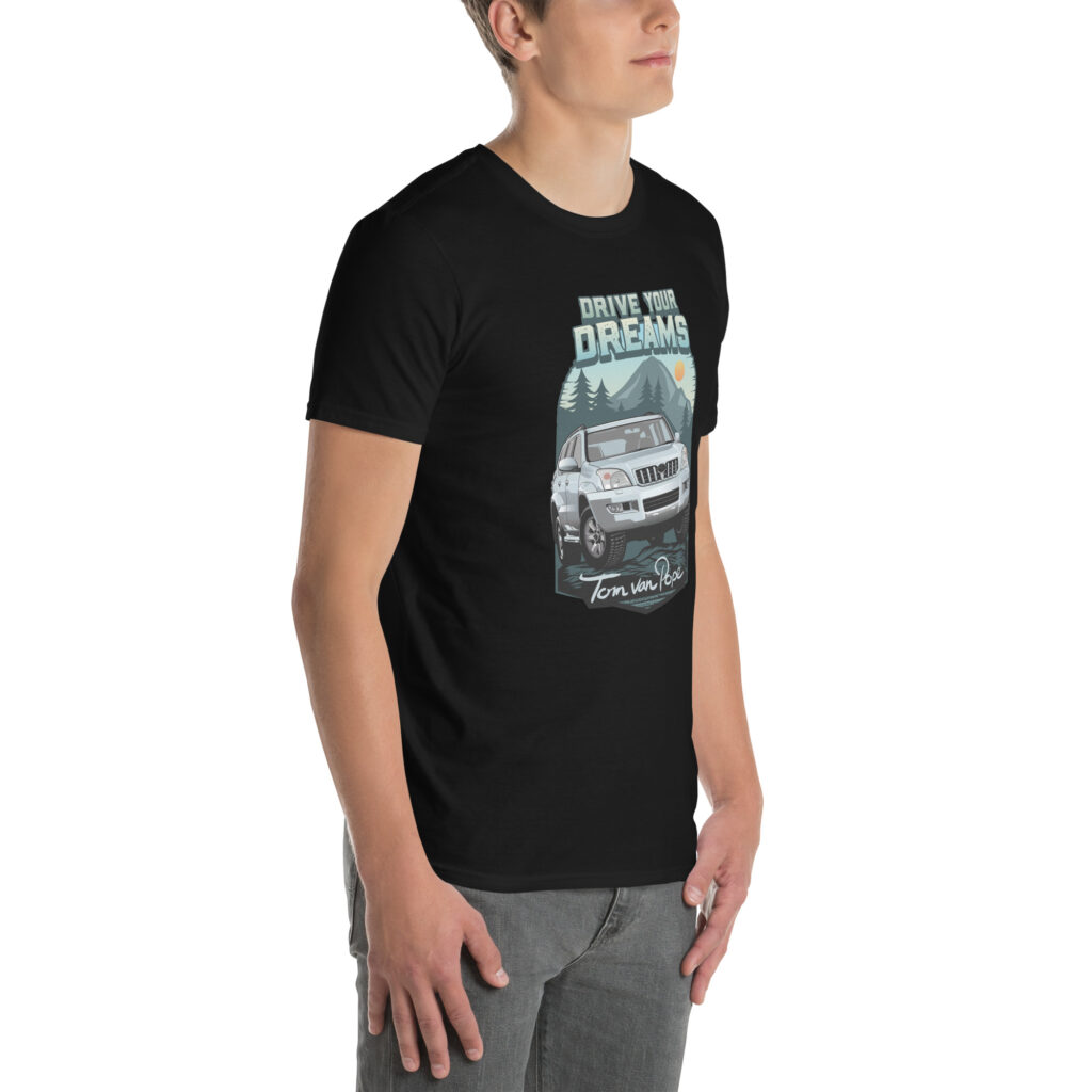 Drive Your Dreams Tom van Pope - Softstyle T-shirt - Image 6