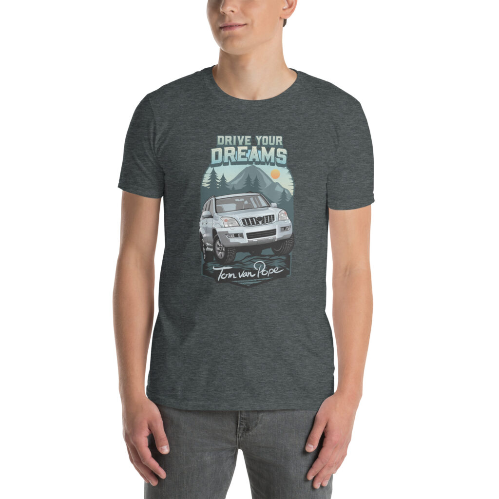 Drive Your Dreams Tom van Pope - Softstyle T-shirt - Image 14