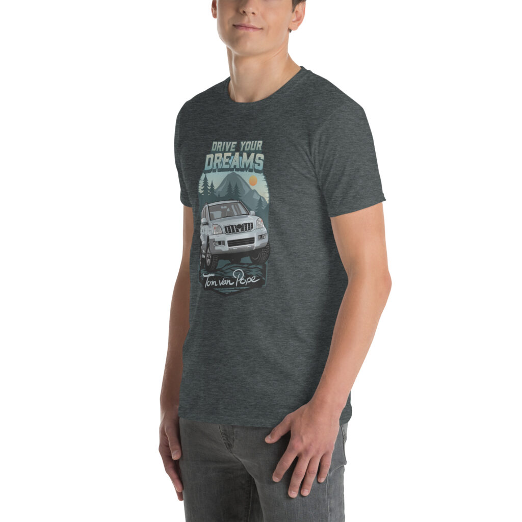 Drive Your Dreams Tom van Pope - Softstyle T-shirt - Image 19