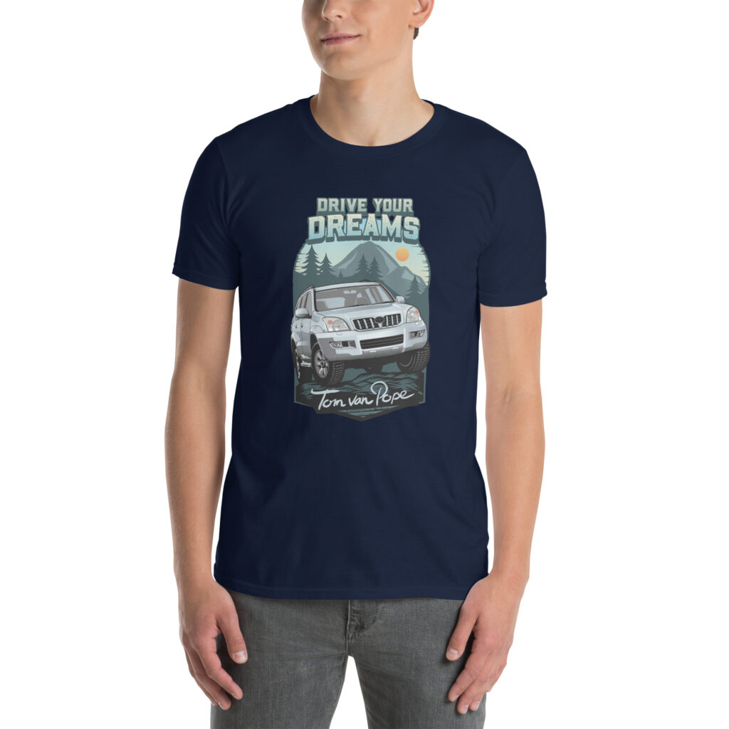 Drive Your Dreams Tom van Pope - Softstyle T-shirt - Image 8