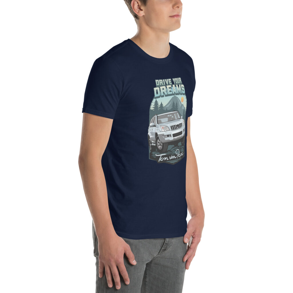 Drive Your Dreams Tom van Pope - Softstyle T-shirt - Image 12