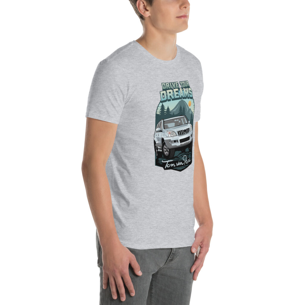 Drive Your Dreams Tom van Pope - Softstyle T-shirt - Image 23
