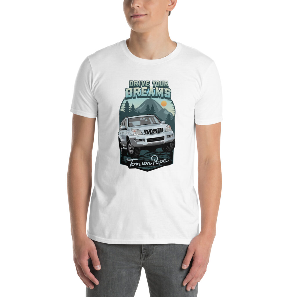 Drive Your Dreams Tom van Pope - Softstyle T-shirt - Image 25