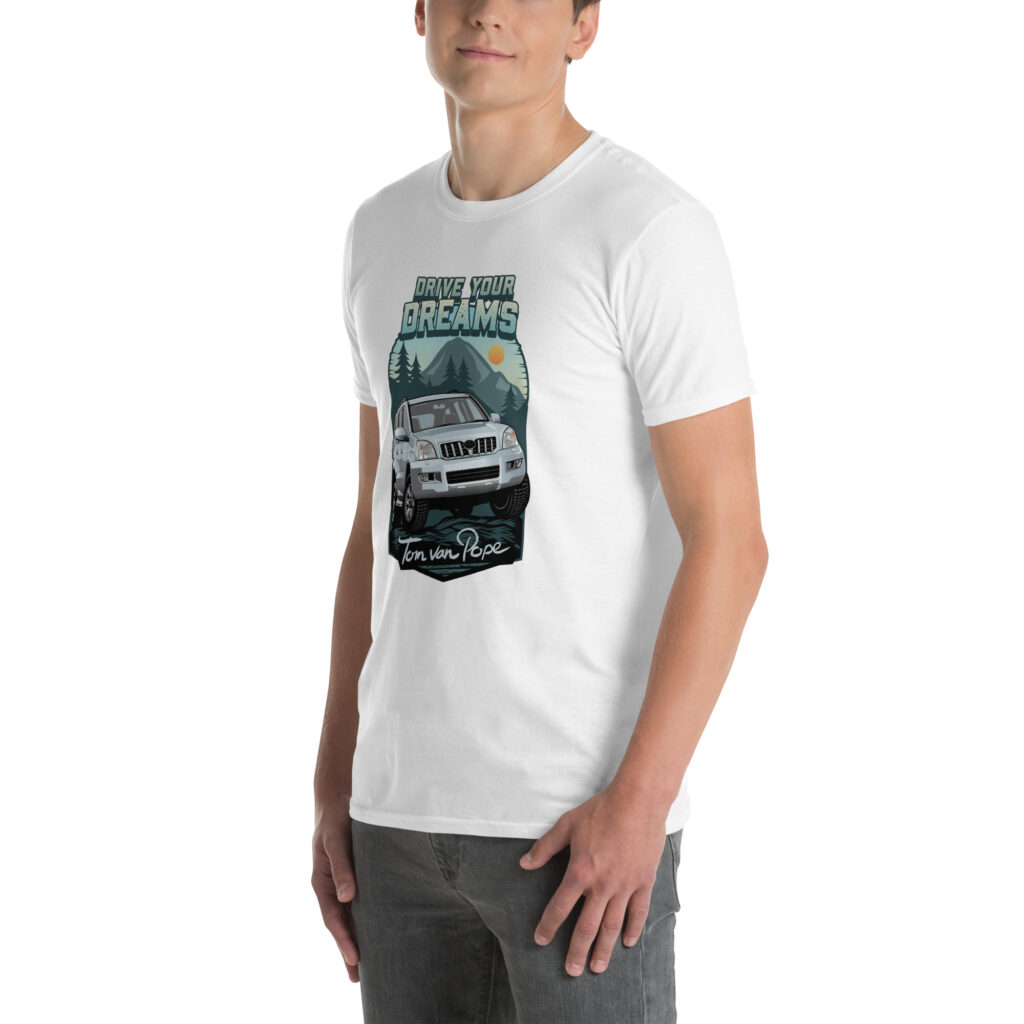 Drive Your Dreams Tom van Pope - Softstyle T-shirt - Image 30
