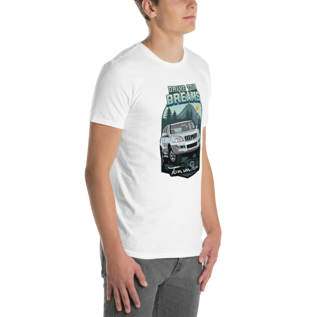 Drive Your Dreams Tom van Pope - Softstyle T-shirt - Image 29